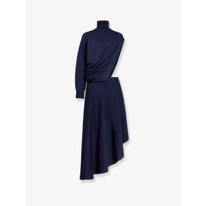 Alaia Women Cut-Out Virgin Wool Dress